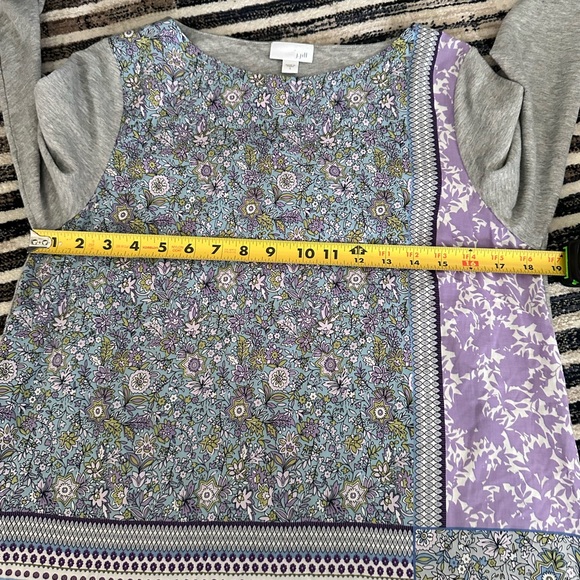 J Jill women’s floral tunic - Picture 8 of 10